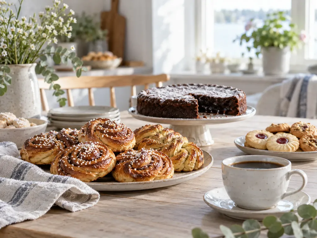 Redaktionell bild för kategorin Bakverk & fika