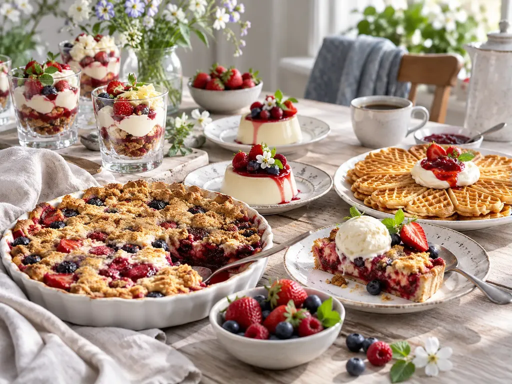 Redaktionell bild för kategorin Desserter & sött