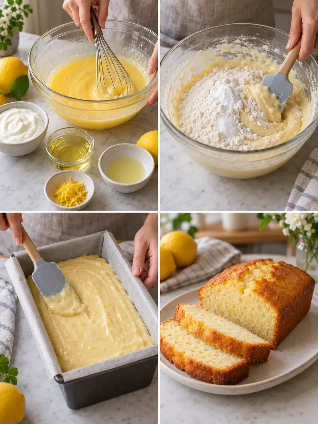 Citronkaka med yoghurt