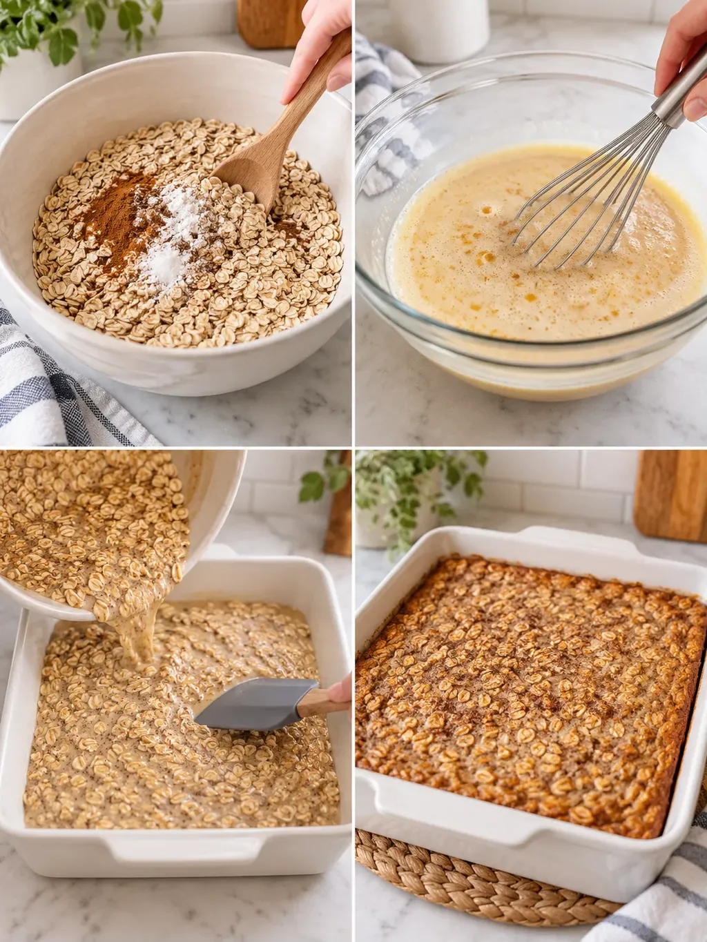 Ugnsgröt med lönnsirap och kanel