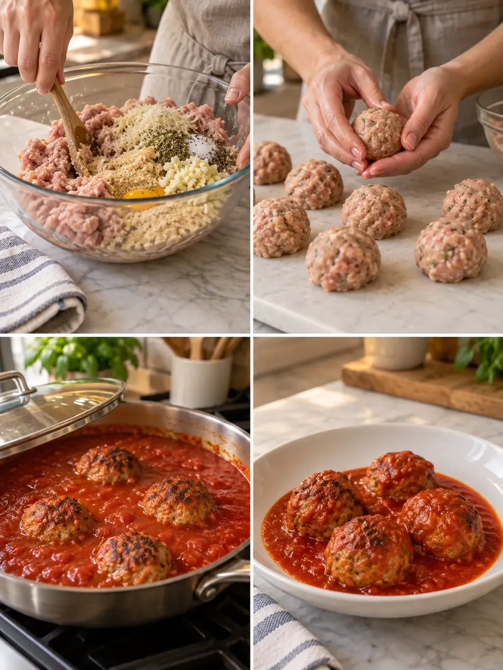Kalkonköttbullar i tomatsås
