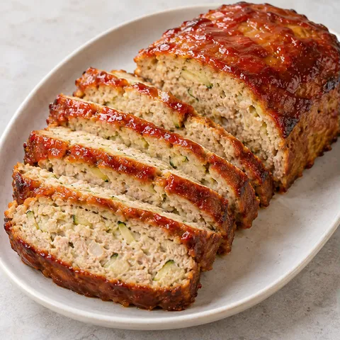 Kalkonfärslimpa med zucchini