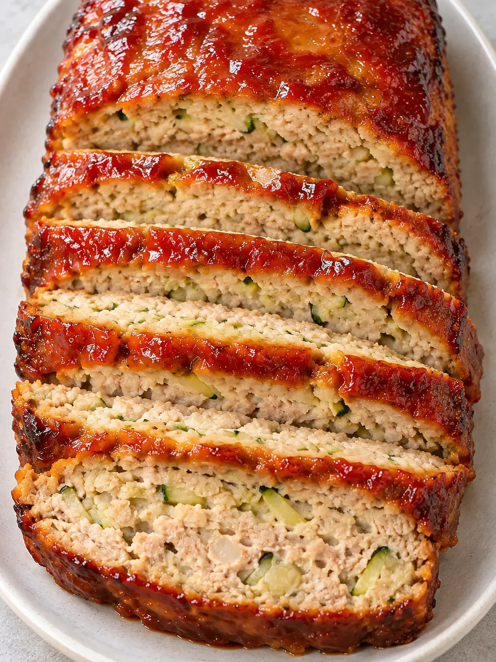 Kalkonfärslimpa med zucchini