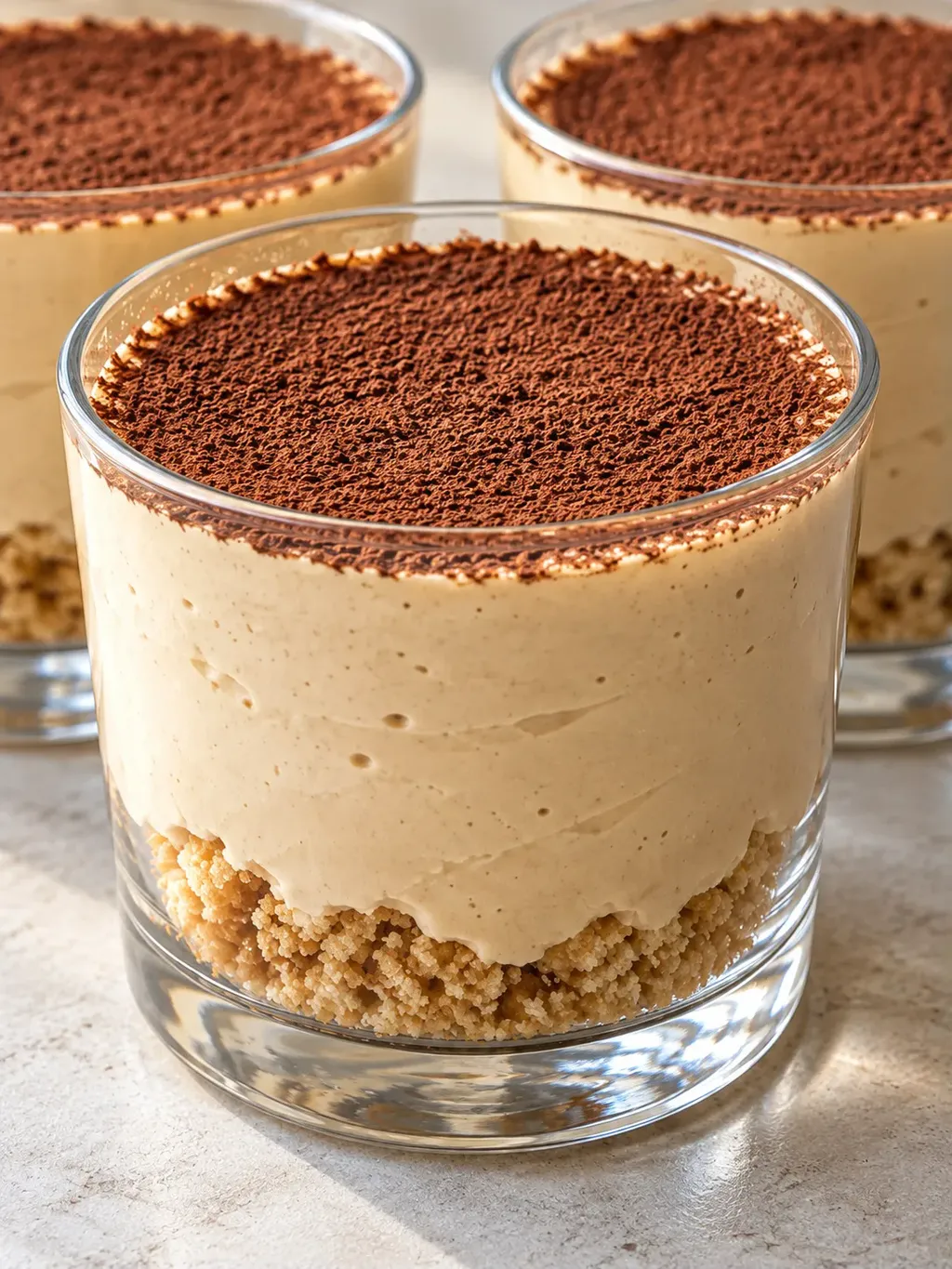 Kaffekräm med mascarpone i glas