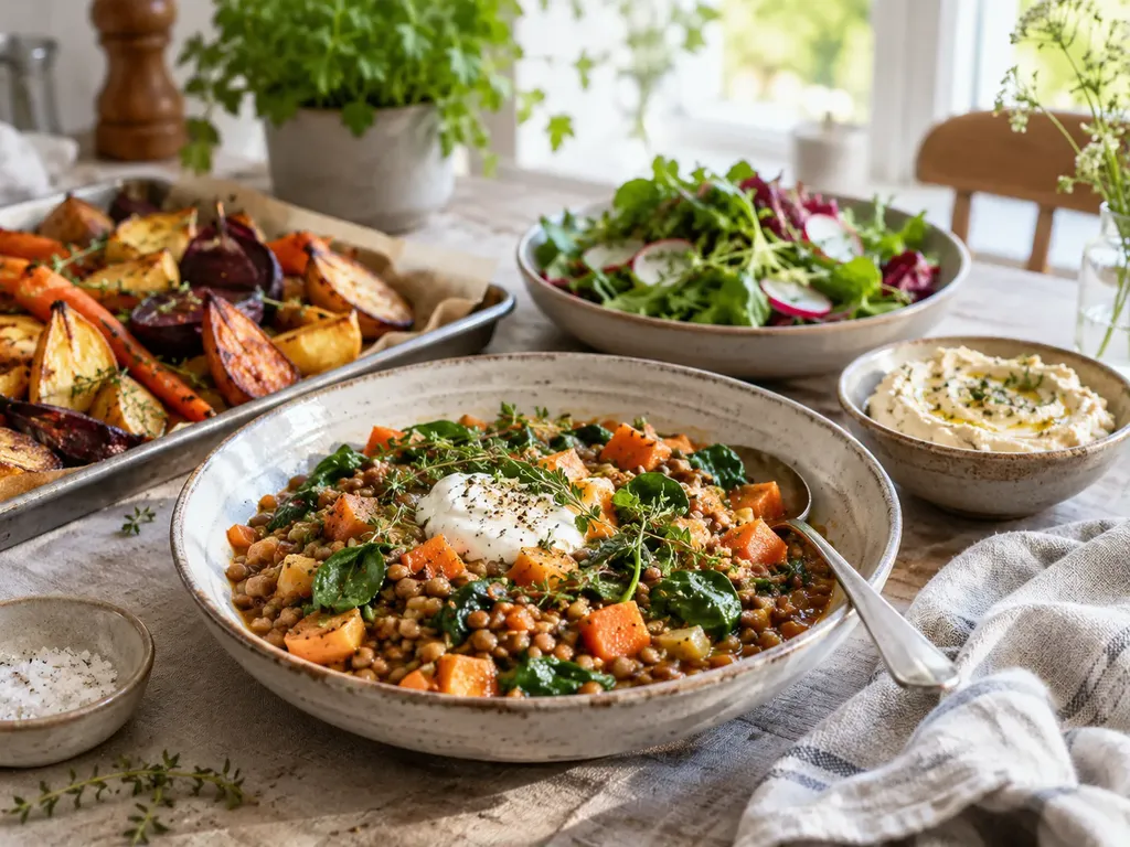 Redaktionell bild för kategorin Vegetariskt